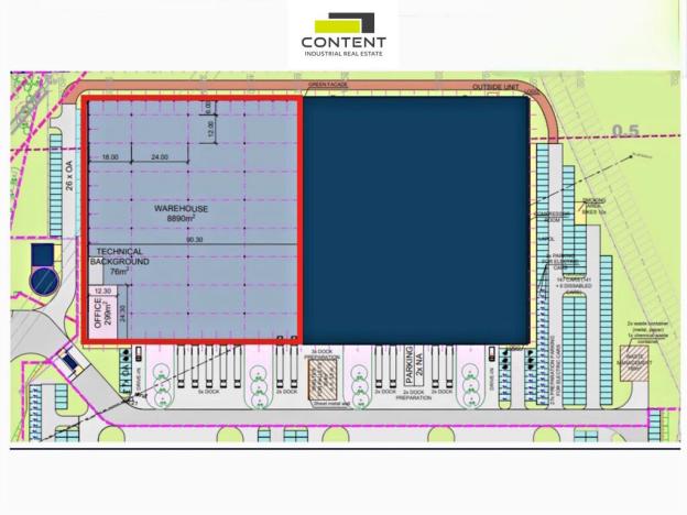 Pronájem výrobních prostor, České Budějovice - České Budějovice 7, Stradonická, 8890 m2