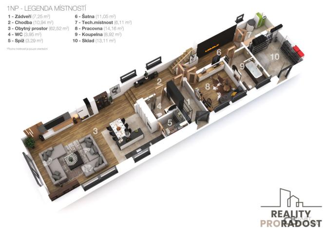 Prodej rodinného domu, Chyňava - Podkozí, 241 m2