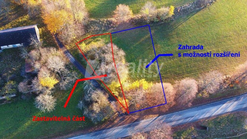 Prodej pozemku pro bydlení, Zbinohy, 1000 m2