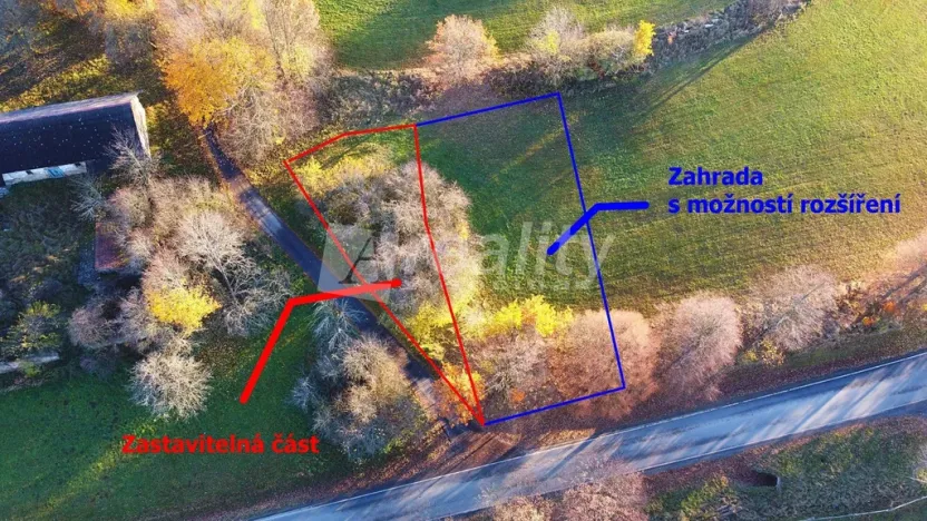 Prodej pozemku pro bydlení, Zbinohy, 1000 m2