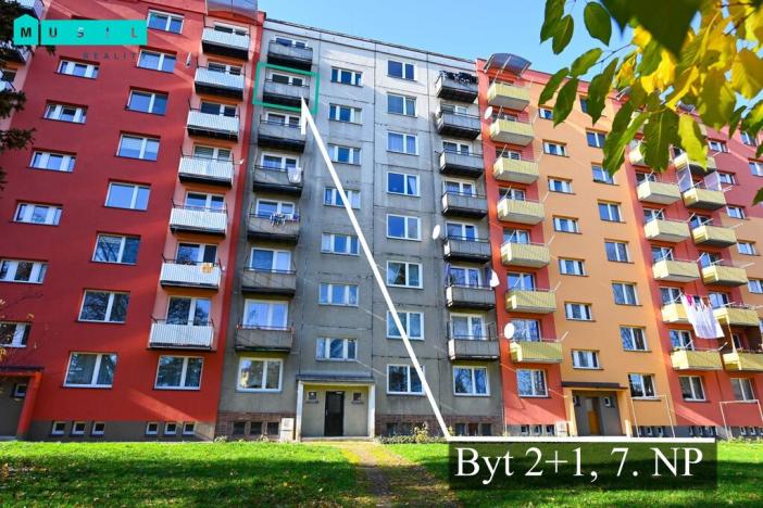 Pronájem bytu 2+1, Šumperk, Evaldova, 56 m2