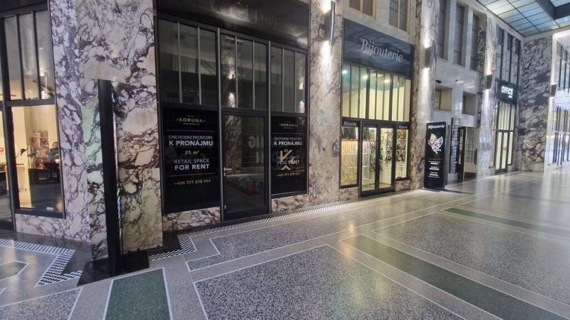 Pronájem obchodního prostoru, Praha - Nové Město, Václavské náměstí, 25 m2