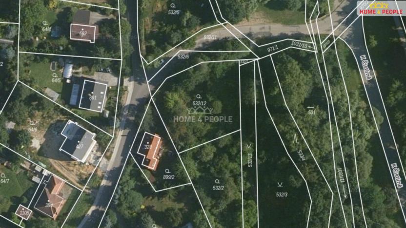 Prodej zahrady, Velké Popovice - Brtnice, 1247 m2