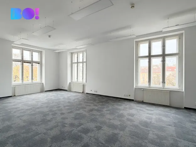 Pronájem kanceláře, Praha, Žerotínova, 100 m2