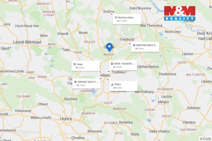 Prodej pozemku pro bydlení, Úhlejov, 1354 m2