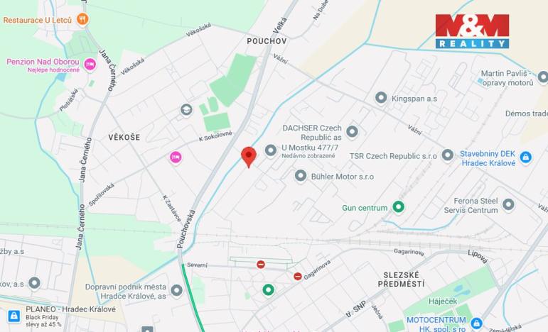 Prodej garáže, Hradec Králové - Pouchov, 16 m2