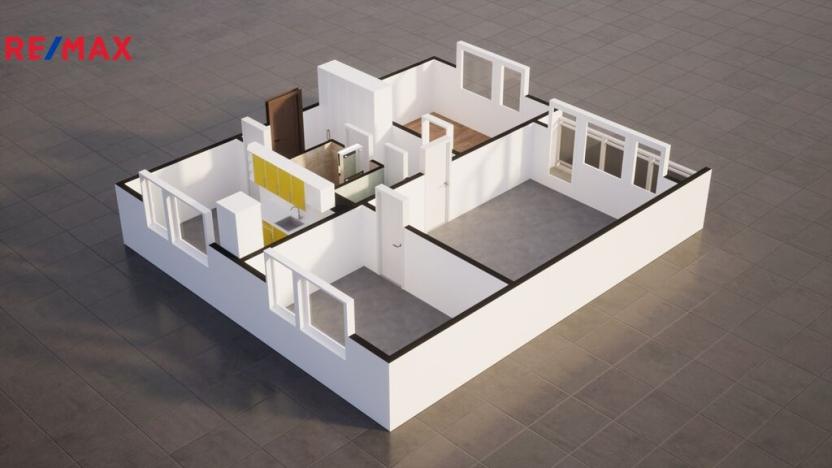 Prodej bytu 3+1, Liberec - Liberec VI-Rochlice, Sametová, 70 m2