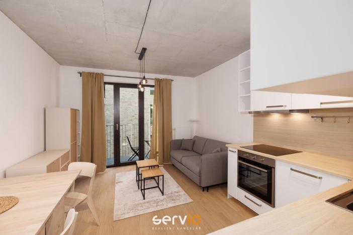 Pronájem bytu 1+kk, Brno, Bratislavská, 26 m2