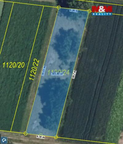 Prodej zahrady, Náměšť na Hané, 363 m2