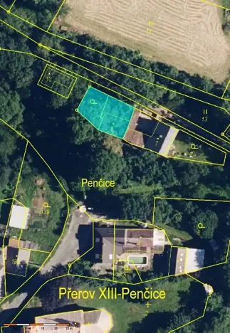 Prodej pozemku pro bydlení, Přerov, Ve Svahu, 245 m2