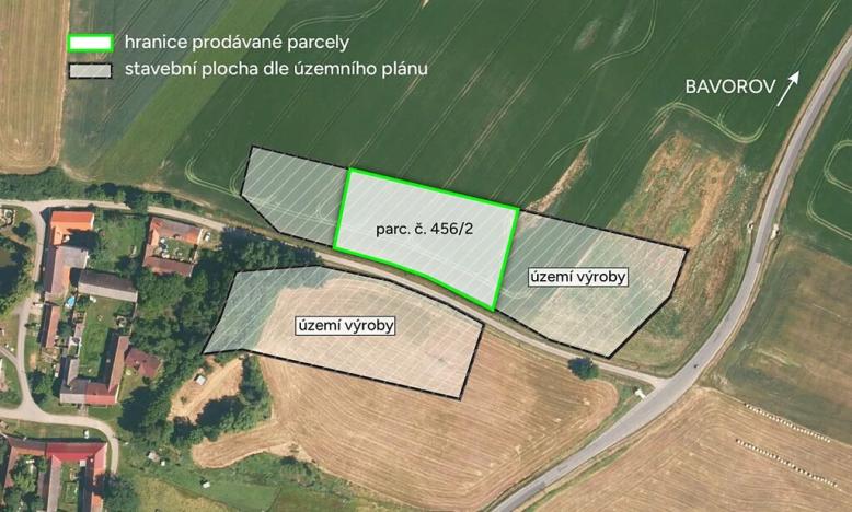 Prodej komerčního pozemku, Hájek, 4255 m2