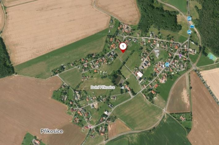 Prodej pozemku pro bydlení, Příkosice, 1319 m2