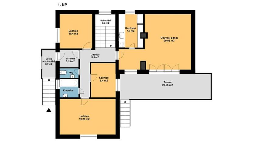 Prodej vícegeneračního domu, Kytín, 330 m2