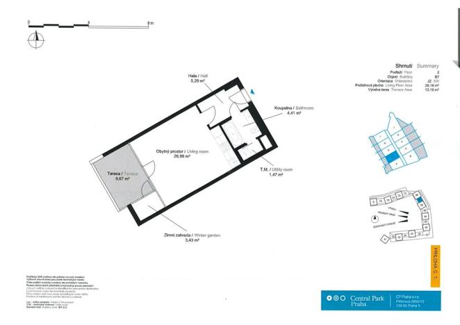 Pronájem bytu 1+kk, Praha - Žižkov, Ke kapslovně, 51 m2