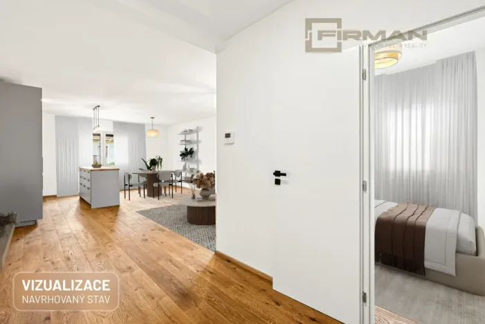 Prodej bytu 2+kk, Praha - Zbraslav, Elišky Přemyslovny, 63 m2