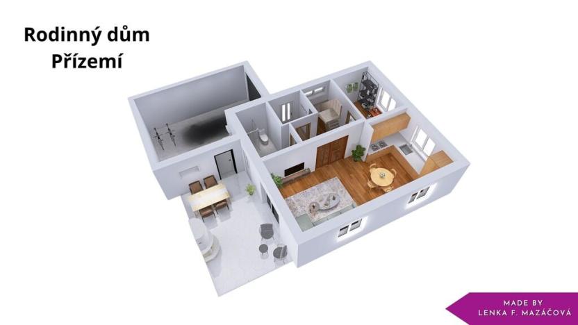 Prodej rodinného domu, Šternberk, Hvězdné údolí, 127 m2