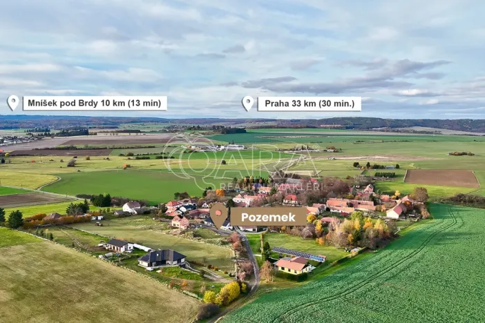 Prodej pozemku pro bydlení, Malá Hraštice, 859 m2