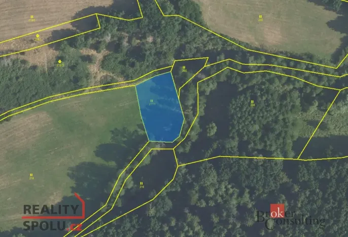 Prodej louky, Rybníky, 1277 m2