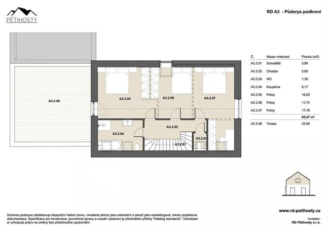 Prodej rodinného domu, Pětihosty, 163 m2