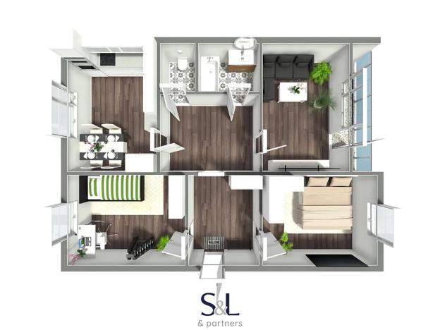 Prodej bytu 3+1, Velké Hamry, 78 m2