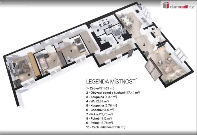 Prodej rodinného domu, Mořina - Trněný Újezd, 160 m2