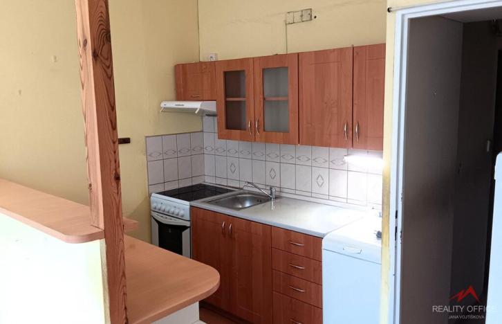 Pronájem bytu 1+1, Jílové - Kamenná, Školní, 35 m2