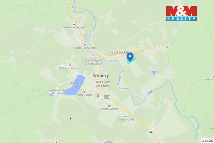 Prodej pole, Křižánky - České Křižánky, 4845 m2