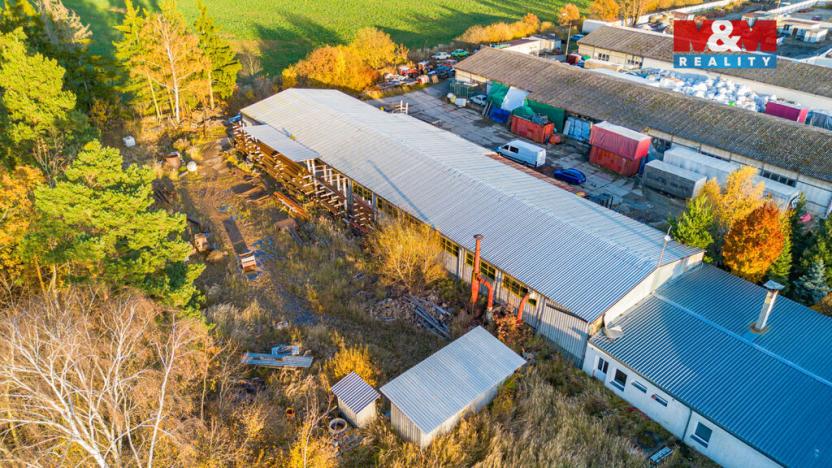 Prodej výrobních prostor, Lišov, 5377 m2