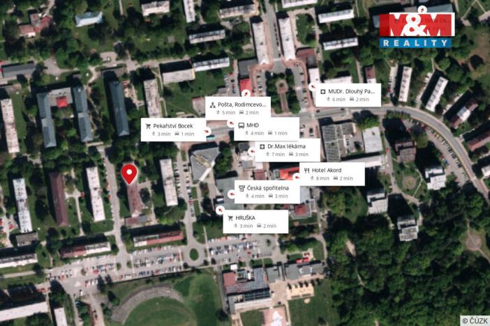 Prodej bytu 1+1, Ostrava - Zábřeh, Čujkovova, 29 m2