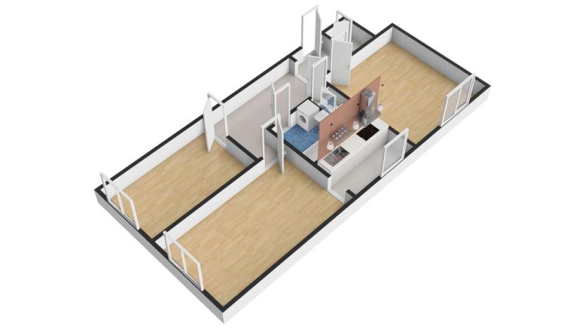 Prodej bytu 3+1, Praha - Kobylisy, Šimůnkova, 63 m2