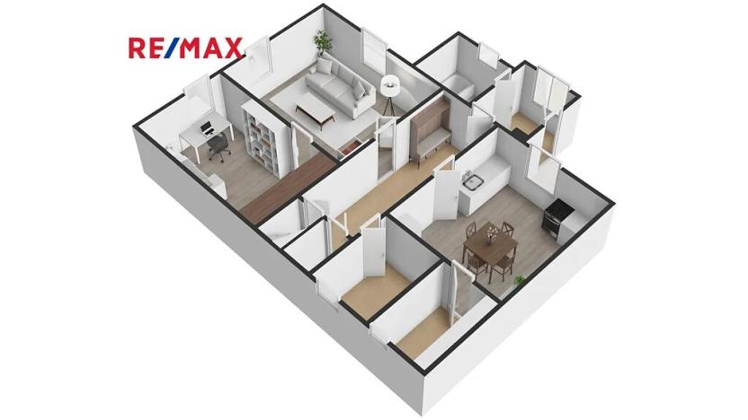 Prodej rodinného domu, Litohlavy, 82 m2