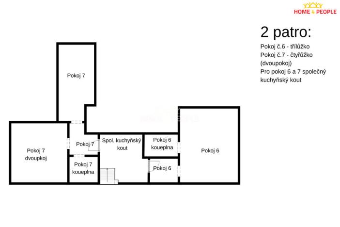 Prodej ubytování, Nové Hamry, 350 m2