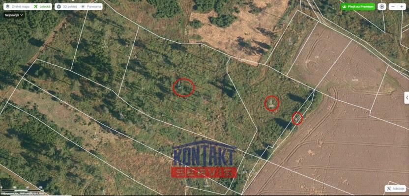 Prodej lesa, Volfířov - Řečice, 12476 m2