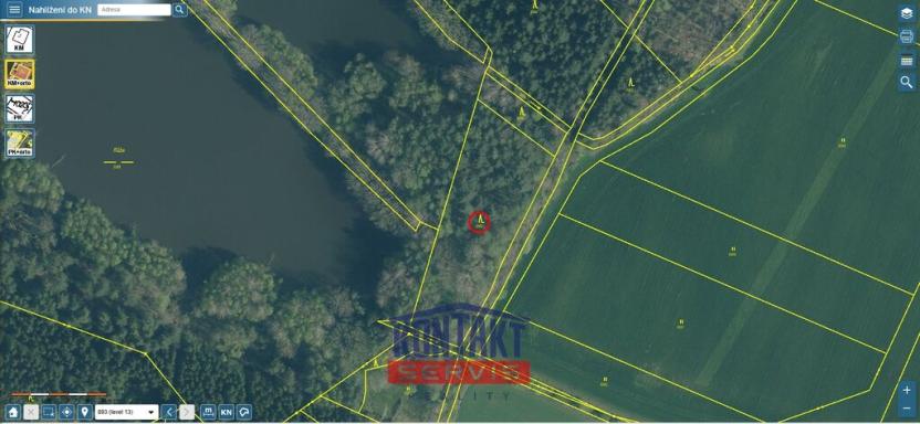 Prodej lesa, Suchdol nad Lužnicí, 4550 m2