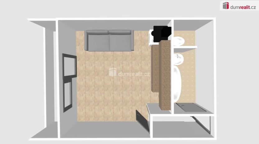 Pronájem bytu 1+kk, Břeclav, J. Palacha, 20 m2