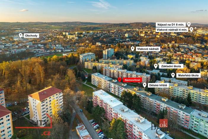 Prodej bytu 1+1, Jihlava, Březinova, 31 m2