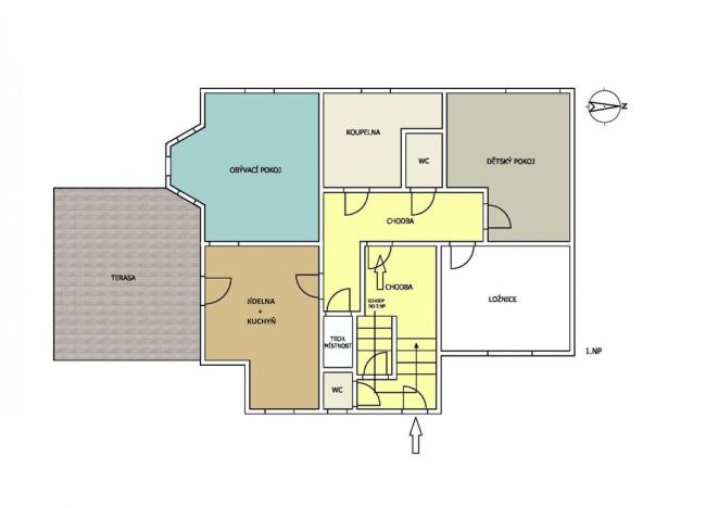 Prodej bytu 4+kk, Trutnov - Horní Staré Město, Horská, 127 m2