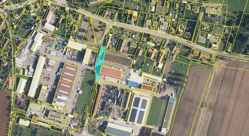 Dražba komerčního pozemku, Hradec Králové, 1063 m2