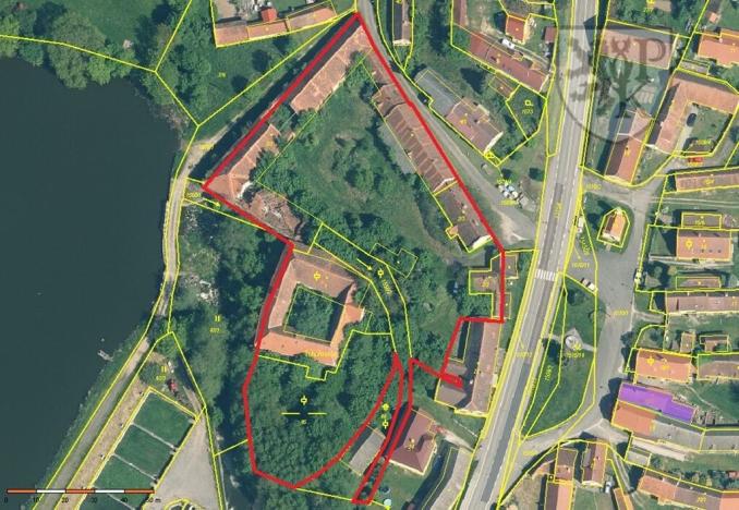 Prodej historického objektu, Tchořovice, 4000 m2