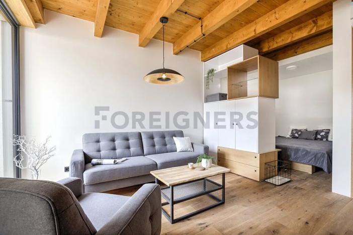 Pronájem bytu 1+kk, Brno, Kamenná, 35 m2