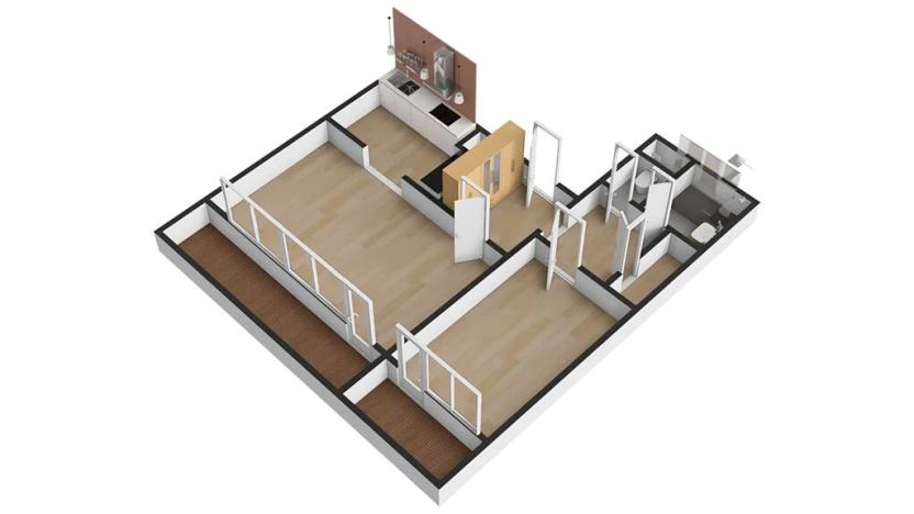 Prodej bytu 2+kk, Praha - Vršovice, Moskevská, 53 m2