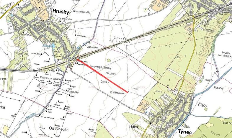 Prodej pole, Týnec, 6176 m2