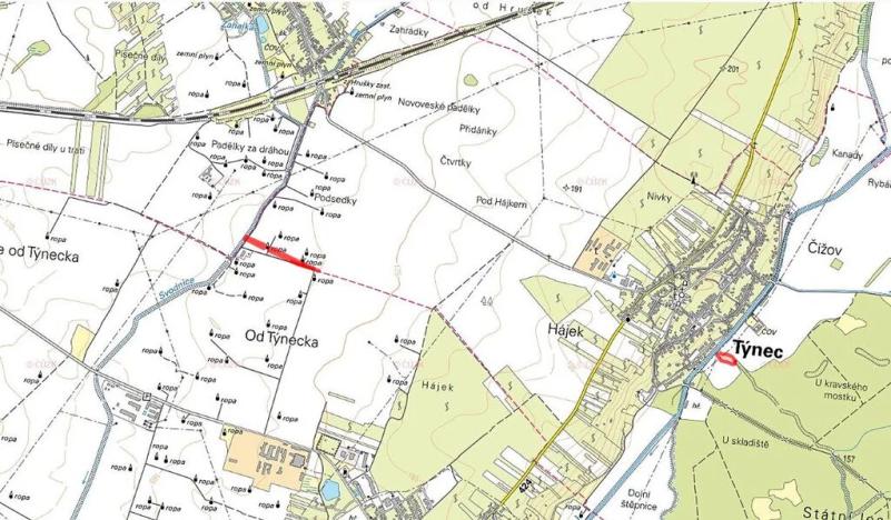 Prodej pole, Týnec, 7918 m2