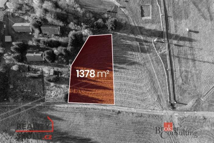 Prodej komerčního pozemku, Frymburk, 1378 m2