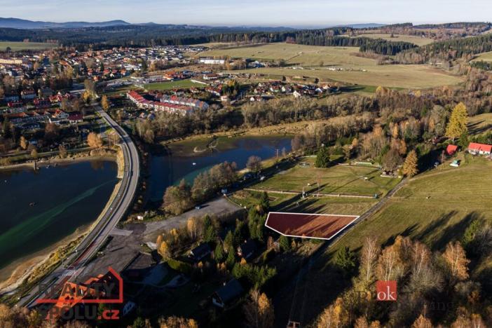 Prodej komerčního pozemku, Frymburk, 1378 m2