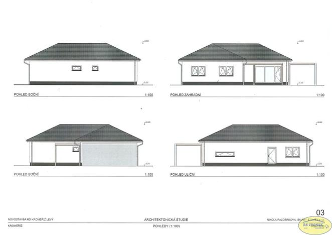 Prodej pozemku pro bydlení, Kroměříž, Obvodová, 617 m2