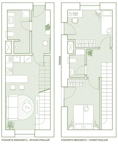 Prodej bytu 3+kk, Šternberk, Uničovská, 65 m2
