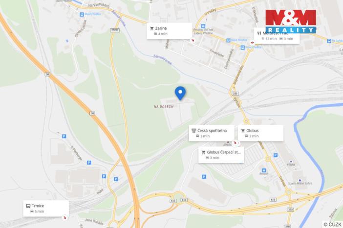 Pronájem obchodního prostoru, Ústí nad Labem - Předlice, Za Viaduktem, 400 m2