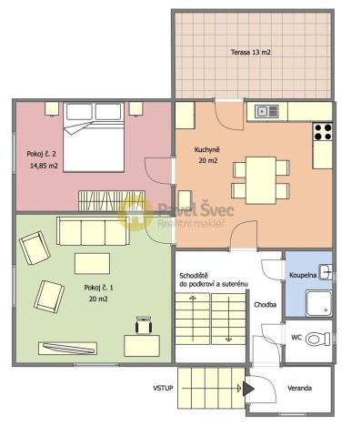Prodej rodinného domu, Stachy, 230 m2