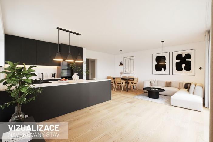 Prodej bytu 5+kk, Boršov nad Vltavou - Poříčí, Severní, 121 m2